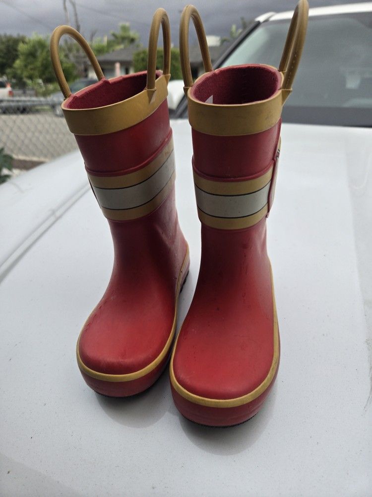 Toddler Size 8 Rainboots