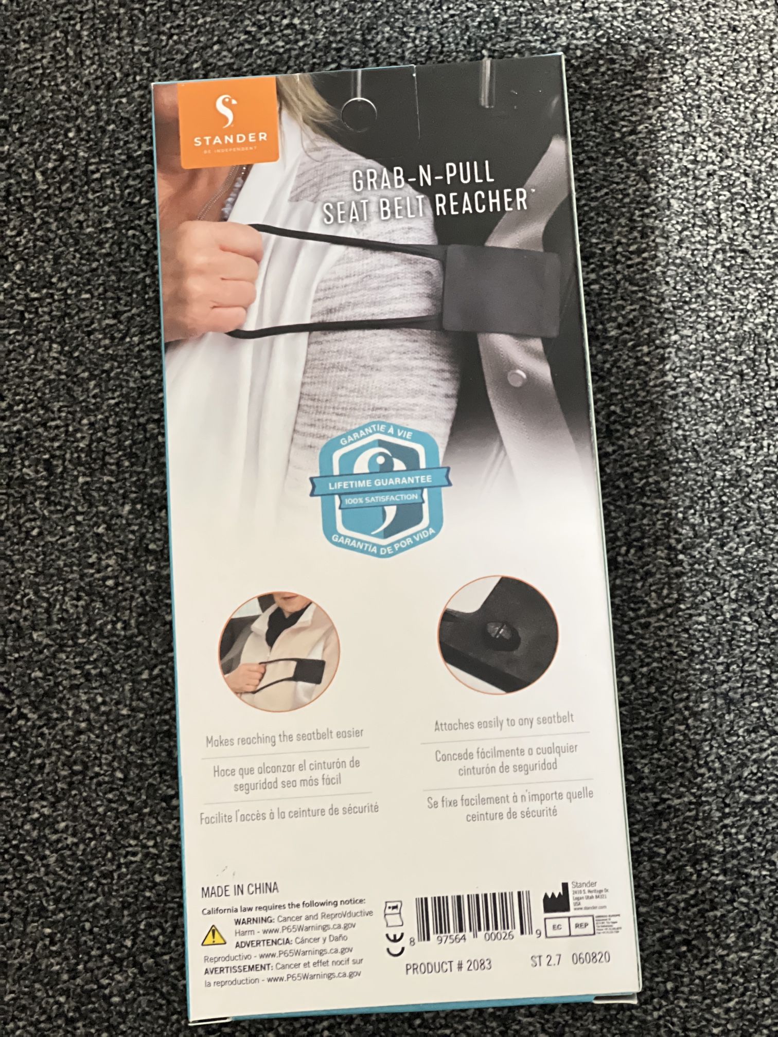 Grab-N-Pull Seat Belt Reacher, Seat belt reacher $4 OBO