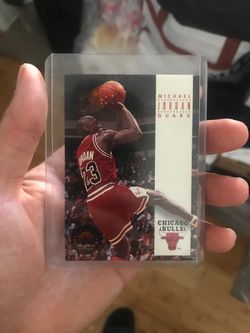 Michael Jordan trading card