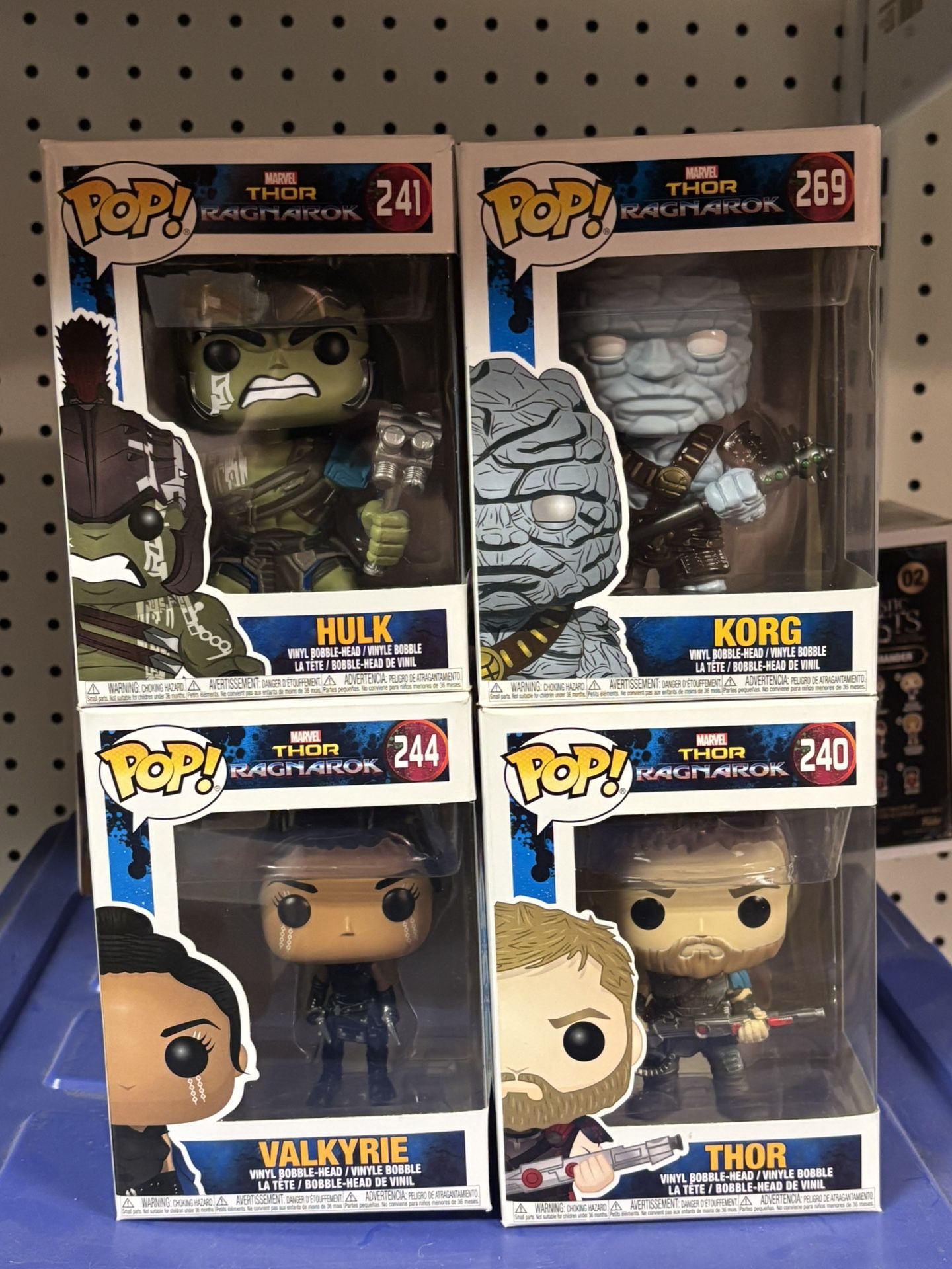 Pop! Funko Lot - Thor Ragnarok - Grailed Rare Figures!