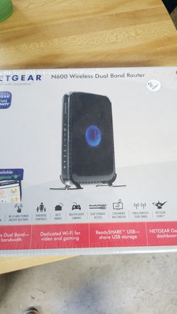 Netgear N600 wireless Dual Band Router
