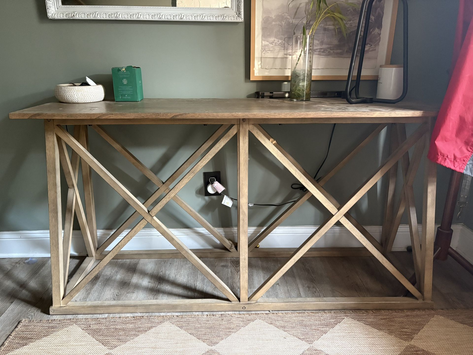 Large Entryway Console Table