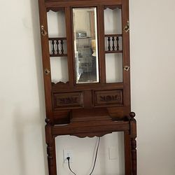 Antique Hall Tree