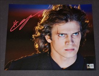 🔥Hayden Christensen Signed Autographed 8x10 Anakin Skywalker Star Wars MAS COA 🔥