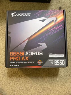 B550i Aorus pro AX motherboard