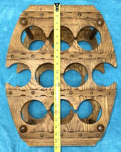 Vintage Barrel Decor Bottle storage