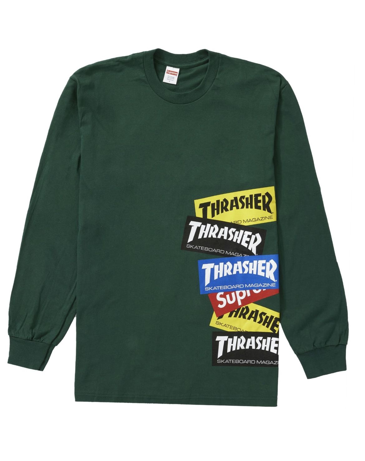 Supreme Thrasher Multi Box Logo Long sleeve Large