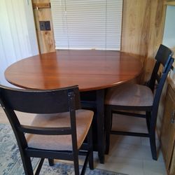 Pub Height Table & 2 Chairs