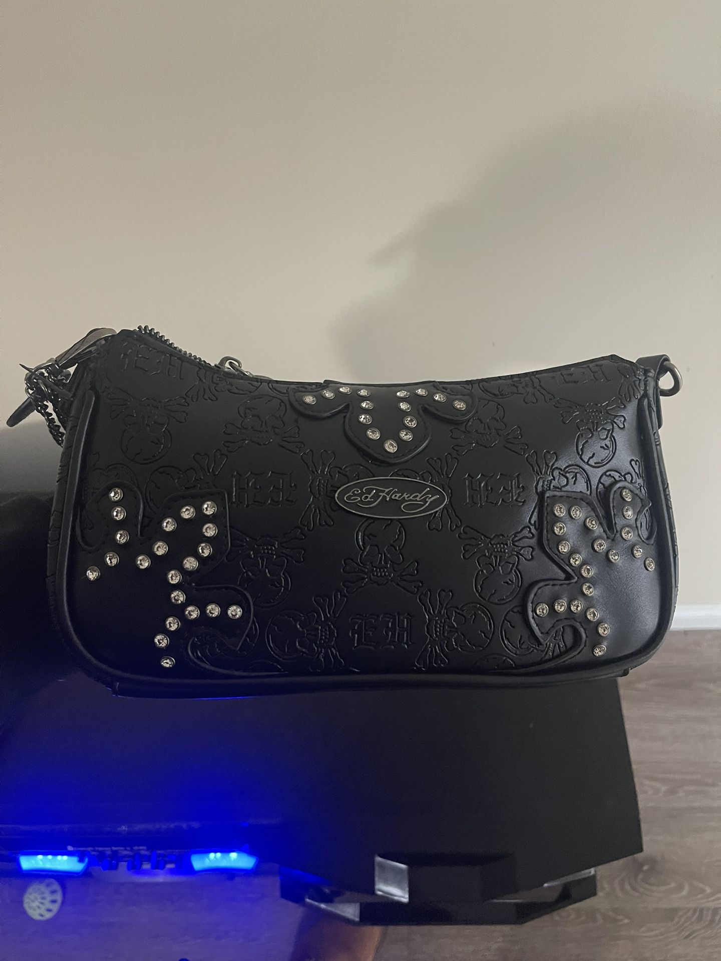 Ed Hardy Rhinestone Purse