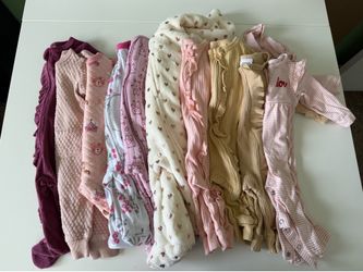 0–3 Month Baby Girl Clothes Bundle