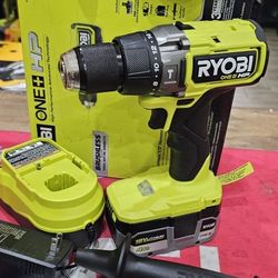 RYOBI 18V HP HAMMER-DRILL KIT