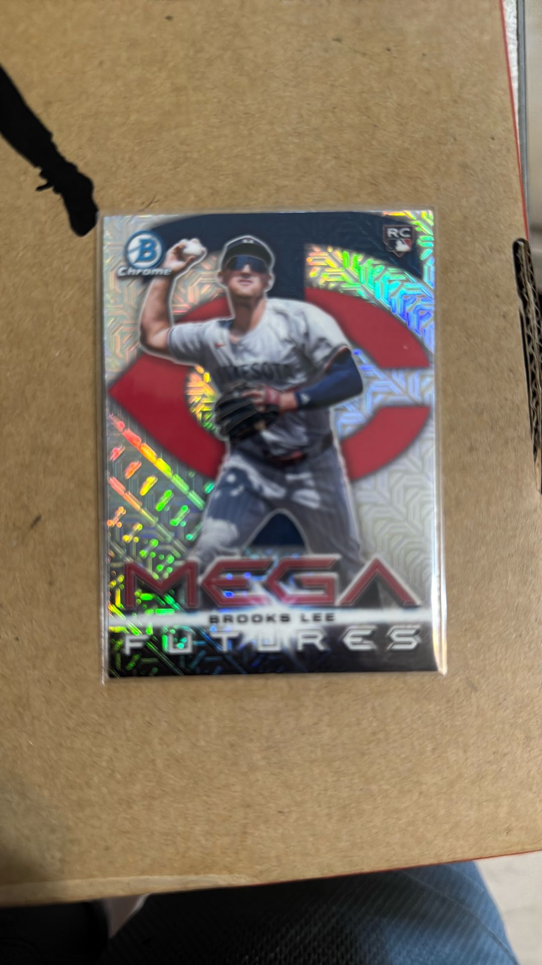Brooks Lee Case Hit Rookie Card