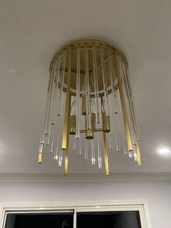 Gold Light Fixture