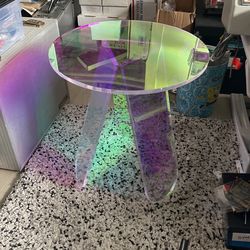 Small Neon Pearl Table