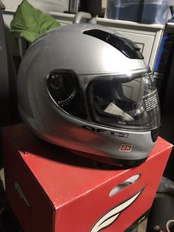 New Grey fulmer motorcycle helmet