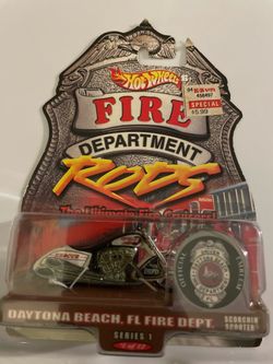 Hot wheels fire dept rods