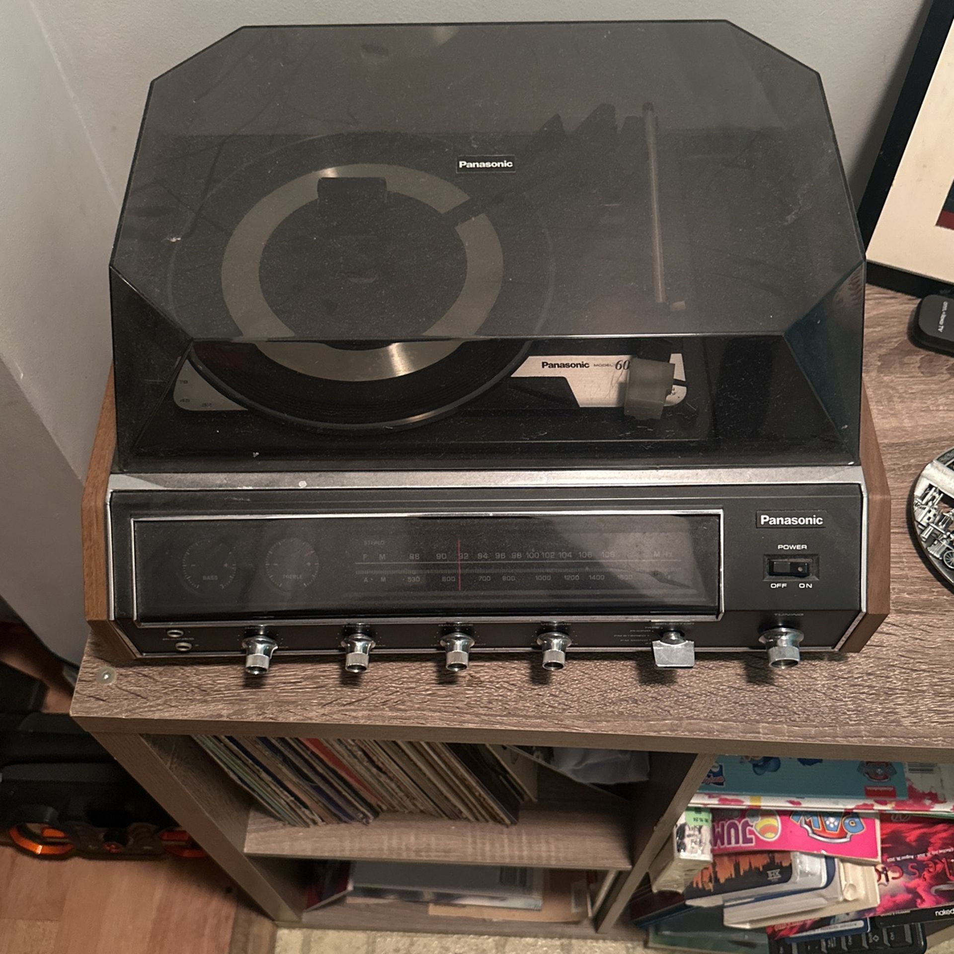 Vintage Panasonic Model 60 Record Player