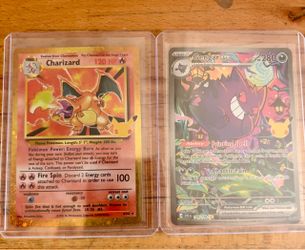 Gengar / Charizard Pokemon 30th Celebration