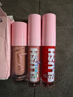 BLUSH Boujee Lip Gloss Set of 3 – Sugar Baby, Bossy & Bare Skin
