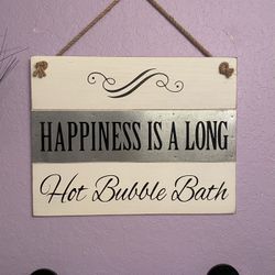 Bathroom Wall Decor  14x18