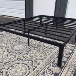 New In A Box King Size Platform Bed Frame 