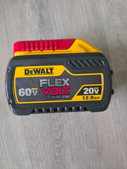 Dewalt 60v 12ah battery flexvolt