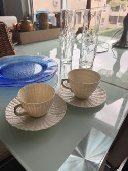 Beleek Limpet Tea Cups