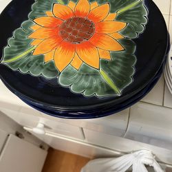 Mexican talavera Plates