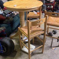 small high chair table 