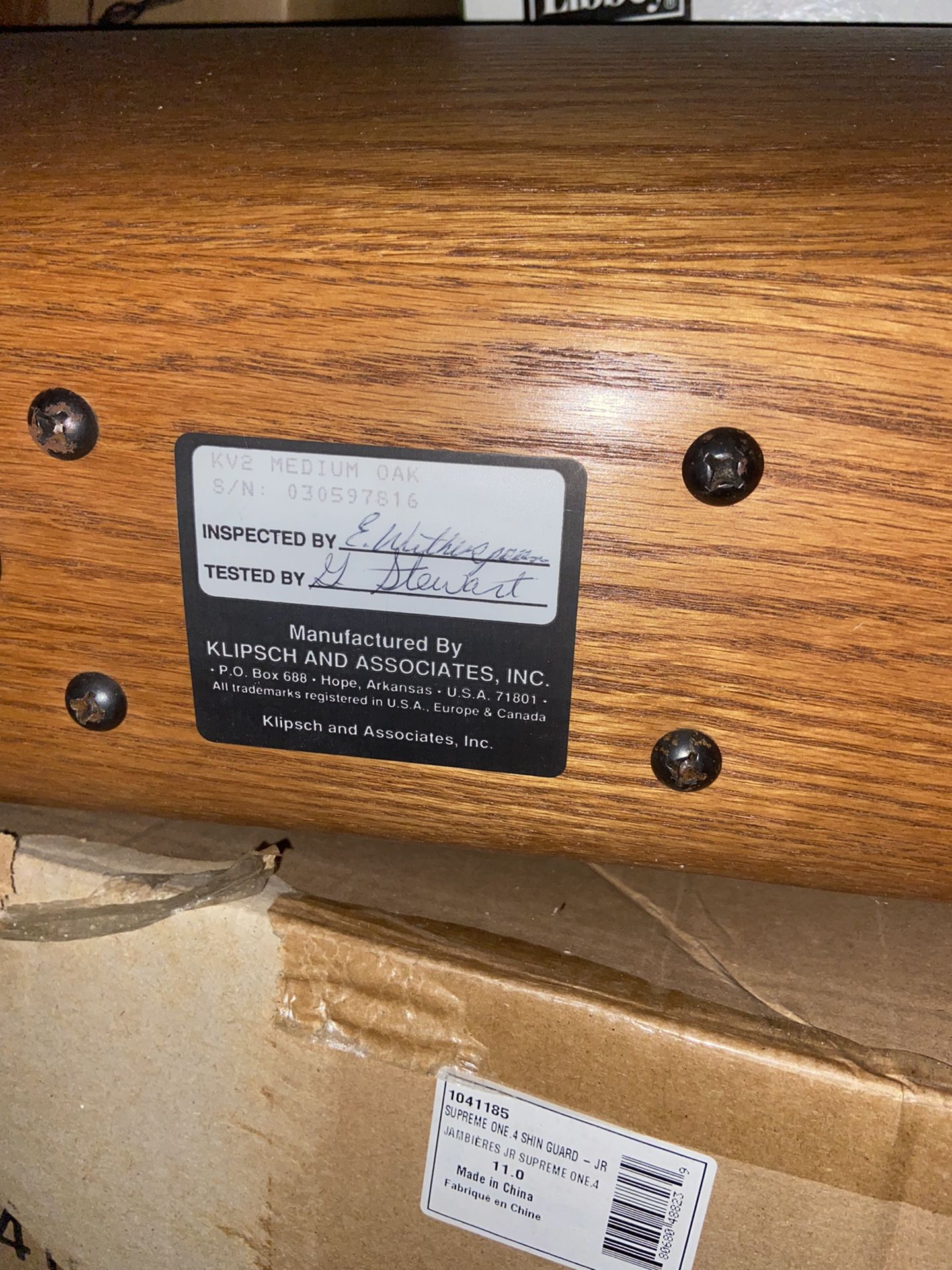 Klipsch Kv2 Center Speaker
