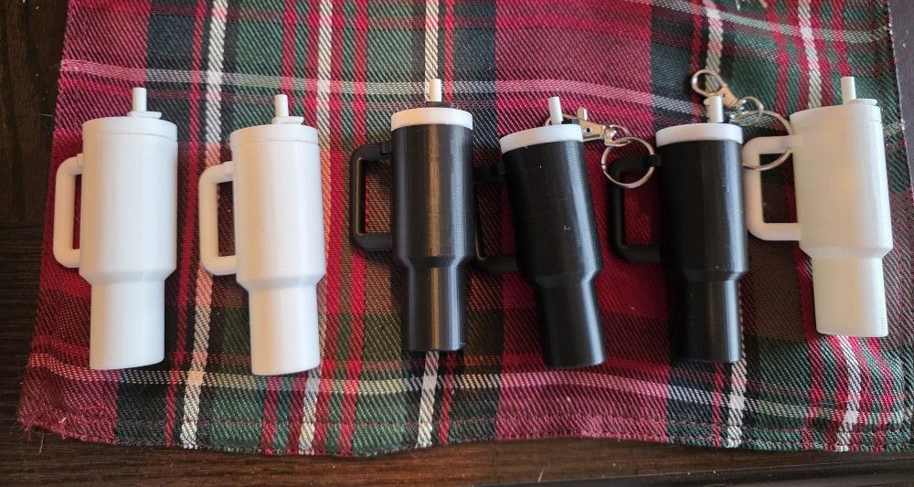 Tumbler Style Keychain 