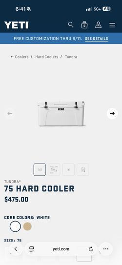 Yeti Tundra 75