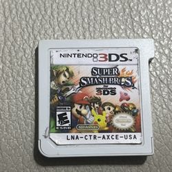 Nintendo 3DS Súper Smash Bros $10