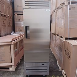One Door Stainless Steel Commercial Reach-in Restaurant Kitchen Refrigerator 