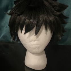 Black Spiked Cosplay Wig