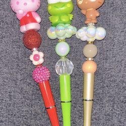 Beaded Pens Hello Kitty 