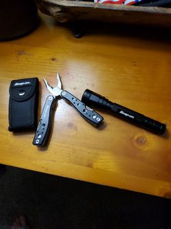Snapon Multi  tool and LED flashlight