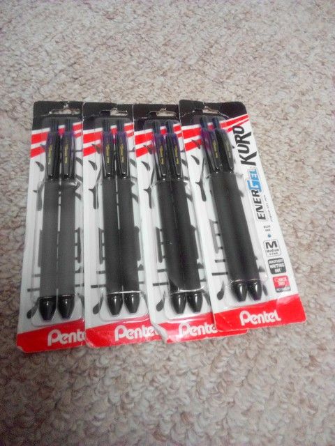 Pentel Energel Kuro Blue Pens
