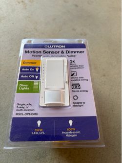 Lutron motion sensor switch