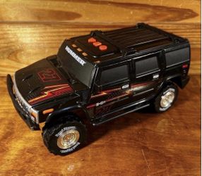 Toy State Road Rippers 2003 Hummer H2 Black w/Lights & Sounds Tested