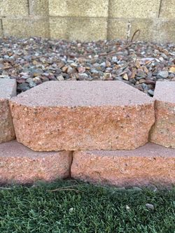 FREE retaining wall/border pavers