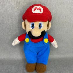 Super Mario Party 5 Sanei Hudson Soft 2003 Beanie Plush Small 7" Toy 