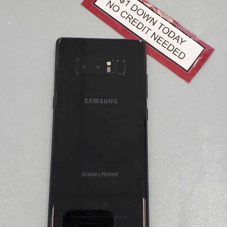 Samsung Galaxy Note 8 Pay $1 DOWN AVAILABLE - NO CREDIT NEEDED