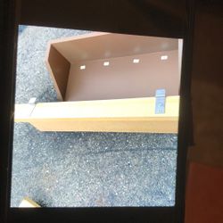 Various Wood Floating Shelves Etc 