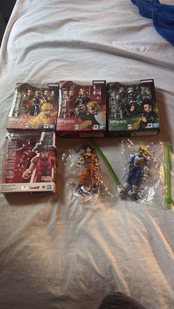 Anime ah Figuarts demon slayer,dragon ball