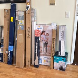 All New Retractable, Baby Gates, Humidifiers , Vanity, And Assorted Shades $100 Takes All