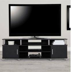 New Inbox Tv Stand Fits Upto 70 Inch Tv Black Color 