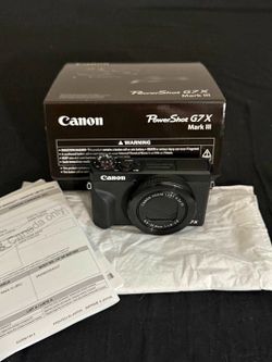 Canon PowerShot G7X mark iii