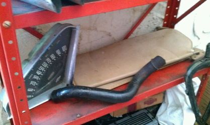 55 Chevy gauges/speedo and c10 parts