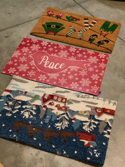 Christmas & Luau party decorations